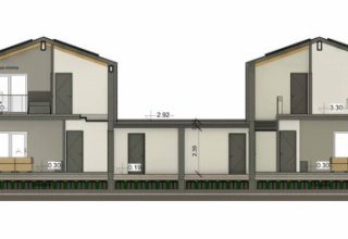 Villini a schiera in vendita a Castelcucco in Via Santa Lucia, 43