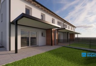 Villini a schiera in vendita a Mussolente in Via Andrea Palladio, 19